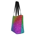 thumbnail image 4 of Haiem Colorful Glitter Pattern Shoulder Bag - Durable and Spacious Tote Bag,Versatile Shopping Bag, 4 of 9
