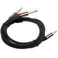 thumbnail image 3 of Audio Cable Splitter 1m 1/4 To Dual 3.5mm Cable Audio Cable Splitter Wire, 3 of 8