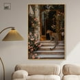 thumbnail image 2 of Art Remedy Modern Tiger Art Canvas, 36" x 54", Gold Frame, Cheetah at the Store, 2 of 7