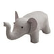 thumbnail image 4 of Taburete para niños, sofá, taburete de té, taburete otomano multifuncional con dibujos animados para cambiar zapatos. elefante blanco, 4 of 9