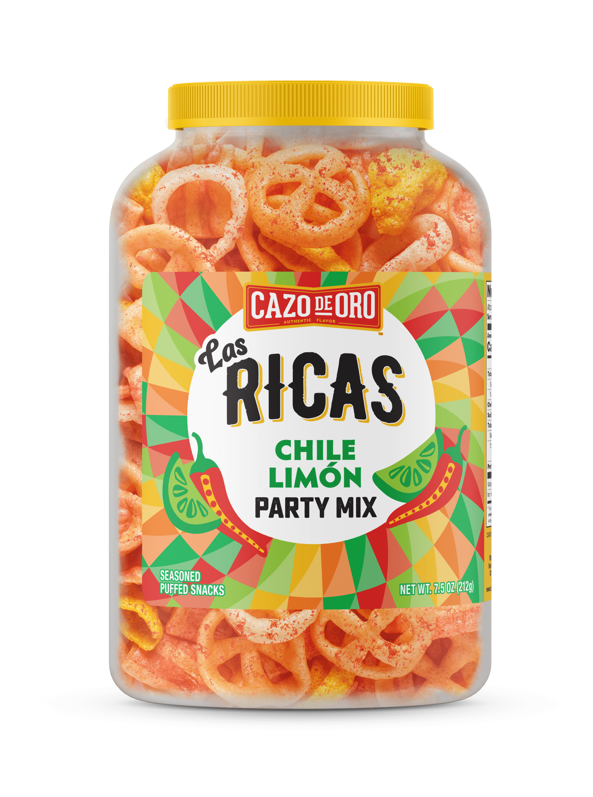 3 Pack Cazo de Oro Chile Limon Party Mix 7.5oz - Walmart Business