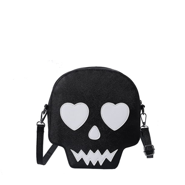3008 Bolso con calavera bolso cruzado personalizado bolso hombro con nicho color en bolso cuadrado pequeño bolso con calavera Halloween 3008-PZ20240623013579