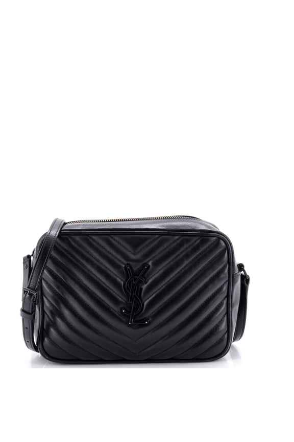 Pre-Owned Lou Camera Bag Matelasse Chevron Leather Small By Rebag