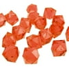 Acrylic Ice Rocks Twelve Point Star, 3/4-inch, 150-Piece, Red