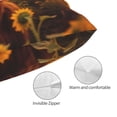 thumbnail image 3 of Honeii Vintage Sunflower Cow B Print Pillow Cases,Plush Throw Pillow Covers,Decorative Pillowcase for Sofa, Couch, Living Room-20"x30", 3 of 6