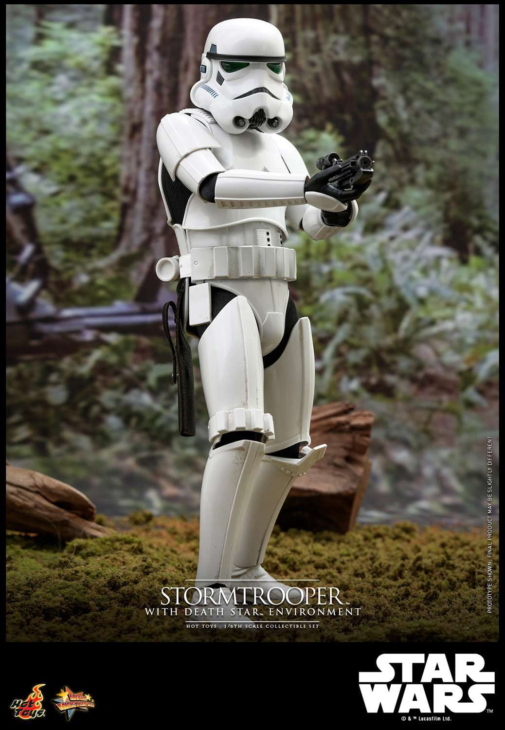 Star Wars Empire Strikes Back Stormtrooper Collectible 1/6 Scale Figure (Death Star Environment)