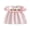 Pink1, variant on Toddler Little Girl Back to School Outfit First Day of School Pre Kindergarten Plaid Smocked Short Sleeve Dress Summer Clothes 2-7T