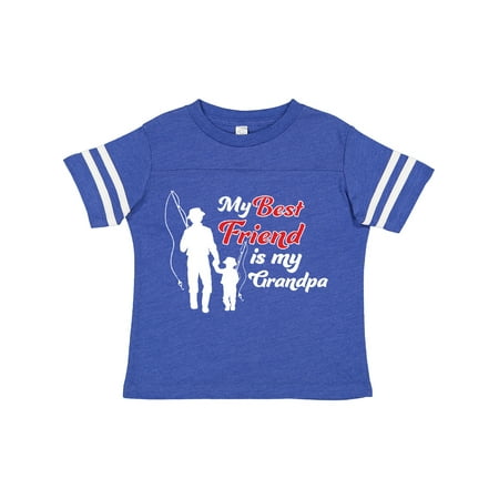

Inktastic My Best Friend is My Grandpa Gift Toddler Boy or Toddler Girl T-Shirt