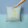 thumbnail image 2 of Carolines Treasures BB5744PW1414 Alphabet S For Sheep Fabric Decorative Pillow, 2 of 4