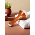 thumbnail image 4 of Masajeador HEALTHANDWEALTH Kansa Wand 2 en 1 con mango de teca, 4 of 6