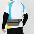 thumbnail image 4 of Riñonera, bolso de pecho multifuncional, moda sencilla, bolso de mensajero deportivo expandible, champán, 4 of 5