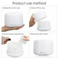 thumbnail image 3 of Colorful Cool Mini Humidifier, USB Personal Desktop Humidifier for Car, Waterless Auto Shut-off for Office Room, Bedroom,etc., 3 of 6