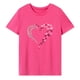 thumbnail image 4 of Camiseta para mujer con cuello redondo y manga corta para uso diario SG, 4 of 8