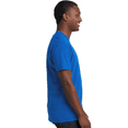 thumbnail image 4 of Gildan Men's Softstyle T-Shirt, 100 Cotton, Short Sleeve Crew Neck, Royal Blue, Size 3XL, 6-Pack, 4 of 5