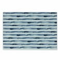 thumbnail image 1 of Harbour Stripe Cutting Board, Watercolor Style Paintbrush Stripes Sea Marine Life Lines Image, Decorative Tempered Glass Cutting and Serving Board, Small Size, Night Blue White, by Ambesonne, 1 of 1