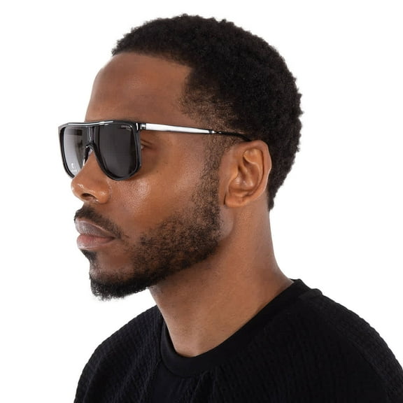 Carrera Polarized Grey Browline Men's Sunglasses CARRERA 1056/S 008A/M9 61
