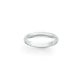 thumbnail image 3 of Platinum 3mm Half-Round Wedding Band - Size 5, 3 of 3