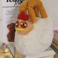 thumbnail image 2 of Divertido Bolso de Peluche de Pollito Bolso Feo con Forma de Pollo Bolso con Forma de Gallina Bolso de Hombro Adecuado para Regalos de Cumpleaños de Niñas, 2 of 5