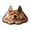 Dog, variant on U Shaped Leopard Bathroom Rug Absorbent Non Toilet Base Floor Mat Washable Animal Decorative Contoured Bath Mat for Restroom Vanity 15.74x23.62Inch