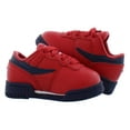 thumbnail image 3 of Fila Original Fitness Baby Boys Shoes Size 8, Color: Red/Navy, 3 of 4