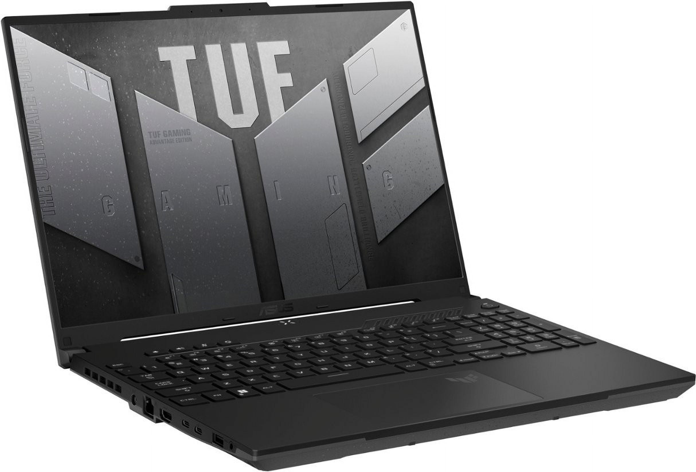 Asus TUF Gaming A16 Premium Laptop 16" FHD+ 165Hz 7ms 100% sRGB AMD 8-core Ryzen 7 7735HS 16GB DDR5 1TB SSD Radeon RX 7700S 8GB Graphic Backlit USB-C USB4 Fast Charging Win11 Black