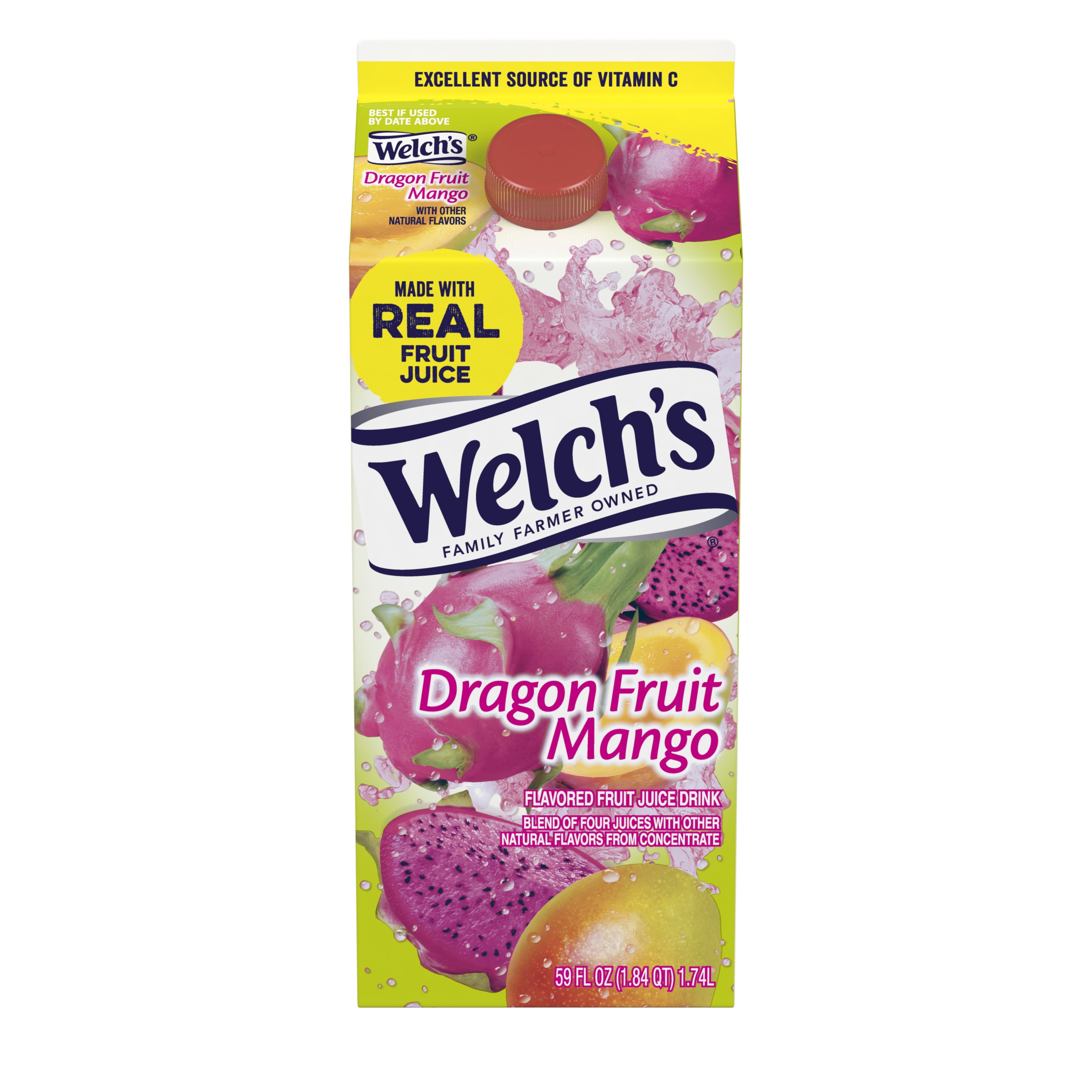 Welch S Cocktail Blend Dragon Mango Fruit Juice 59 Fl Oz Walmart Com