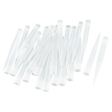 Liquid Transfer Dropper Pipettor Pipette Tips Clear White 10ML 100 Pcs