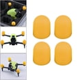 thumbnail image 1 of 4 piezas Motor de silicon FPV Combo 4 unids/pieza cumple con los estándares de , probado antes del envío amarillo Yotijar Tapa protectora, 1 of 8