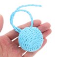 thumbnail image 2 of Miangastore Cat Balls With Bells Durable Crinkle Balls For Indoor Cats Sisal Rope Replacement Fun And Interactive Chewing, 2 of 8
