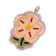 thumbnail image 5 of Toalla de mano floral Toallas pequeñas lindas gruesas altamente absorbente toalla de vellón de coral reutilizable con bucle colgante para el hogar del Beige, 5 of 8