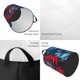 thumbnail image 2 of Balery Red And Blue Leaves Cesta de ropa redonda con asas, impermeable, independiente, para ropa, juguetes, dormitorio y familia-Medium, 2 of 6