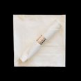 thumbnail image 3 of 12pcs/set Napkin Buckle Metal Table Towel Pattern Napkin Rings Holder Party Napkin Ring Decoration Dinner Cloth Buckle Decor, Gold, 3 of 9