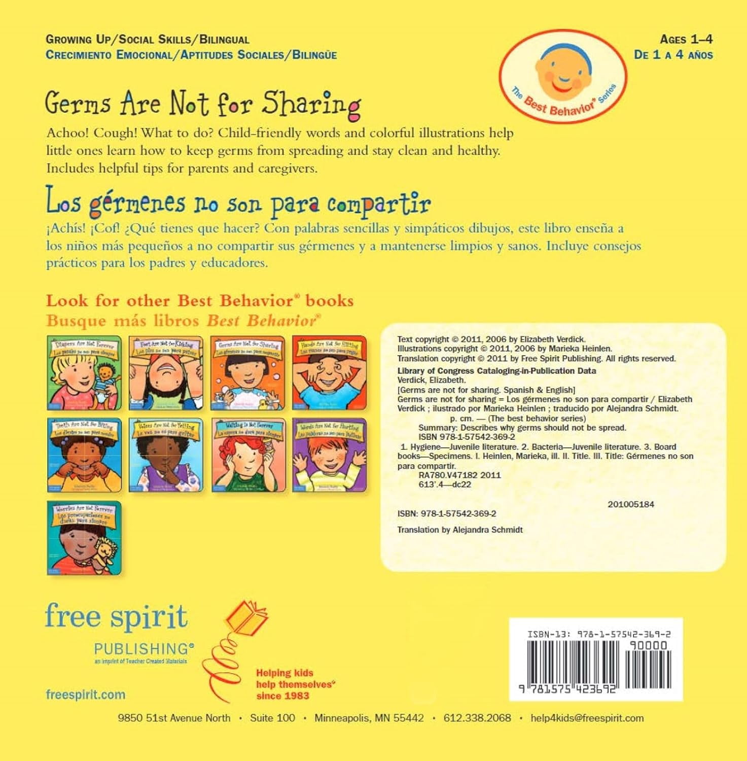 Best Behavior(r) Best Behavior(r) Series Board Book Bilingual 9-Book Set, (Board Book)