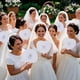 thumbnail image 5 of Abanicos de mano plegables Bestage White Heart Wedding, 20 paquetes, 5 of 7