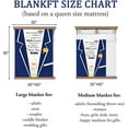 thumbnail image 5 of to My Dad Blanket Best Dad Ever Throw Blanket Birthday Gift for Dad Papa Blanket, Blanket from Son/Daughter, Super Soft Flannel Throw Blankets for Dad, 5 of 6