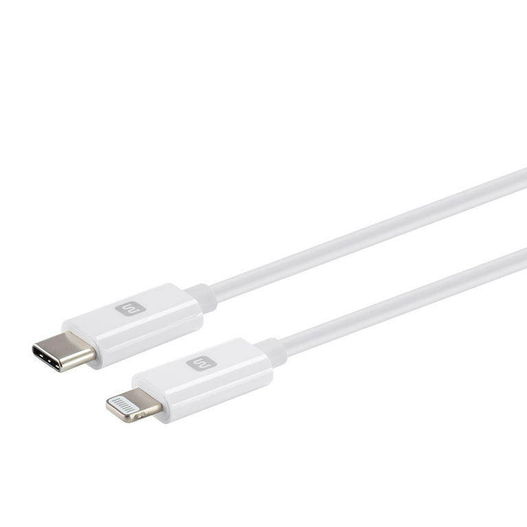 Monoprice Apple MFi Certified Lightning to USB Type-C and