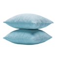 thumbnail image 1 of Funda de cojín con diseño de rayas, juego de 2, fundas de cojín de pana, fundas de almohada sólidas y suaves para sofá de dormitorio Ormromra CZJJ-ZC15-3, 1 of 5