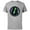 Athletic Heather, variant on Marvel Studios She-Hulk Jennifer Walters - Short Sleeve Cotton T-Shirt for Adults - Customized-Black