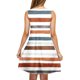 thumbnail image 5 of Sexy Vestido Corto Rayado Cuello Redondo Bolsillo Moda Casual, Poliéster Altamente Elástico para Ropa Interior Y Pijamas, 5 of 9