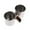 Silver_2 PCS, variant on PRETXORVE Bird Feeder, Feeding Cup Stainless Steel Birds Feeders Water Cage Bowls Clamp