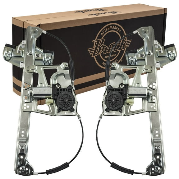 Brock Window Regulator w/ Motor for 2000-2001 DeVille Front Set 19244840