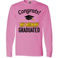 thumbnail image 3 of Inktastic Congrats My Mommy Graduated with cap Long Sleeve T-Shirt, 3 of 5