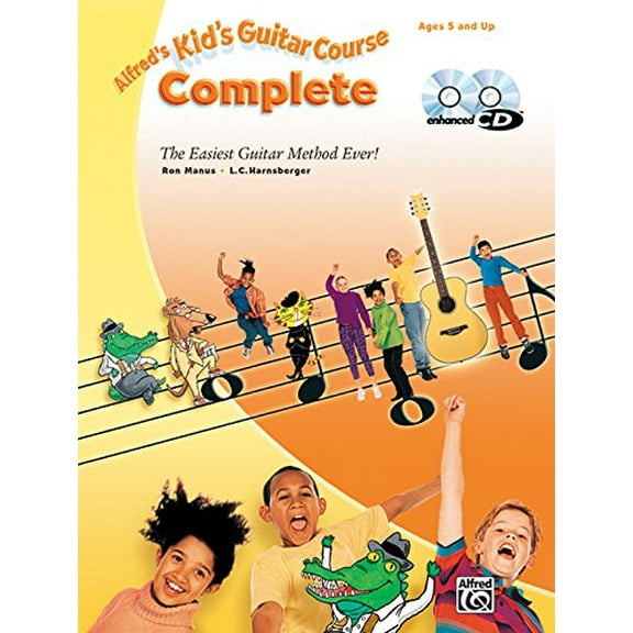 Pre-Owned Alfred's Kid's Guitar Course Complete: The Easiest Guitar Method Ever! (Paperback) 0739058894 9780739058893