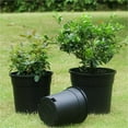 thumbnail image 4 of Walmart Clearance! 5 Gallon Pots for Plants, Flexible Nursery Pots Gallon Pot With Drainage Holes Plastic Plant Container Suitable for Indoor Outdoor Vegetables Flowers Plants Clearance, 4 of 4