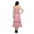 thumbnail image 3 of Moomaya Shoulder Strap Dresses For Women Casual Sleeveless Plus Size Clothing, 3 of 6