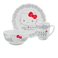 thumbnail image 1 of Vajilla Individual Porcelana, Diseño Hello Kitty 50 Aniversario, 3 Piezas con Caja de Regalo, 1 of 10