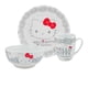 thumbnail image 1 of Vajilla Individual Porcelana, Diseño Hello Kitty 50 Aniversario, 3 Piezas con Caja de Regalo, 1 of 10
