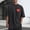 Black, variant on EchfiProm Purple Graphic Tees for Men Valentine Shirts Cotton Short Sleeve Heart Basic Graphic Big and Tall Mens Tops XL