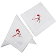 thumbnail image 4 of Snowman on Ivory Napkins (set of 4) (19" x 19"), 4 of 5