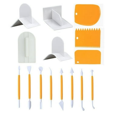 Estrela 15Pcs/set Cake Decorating Carving Fondant Tools Set Scraper Modelling Pen